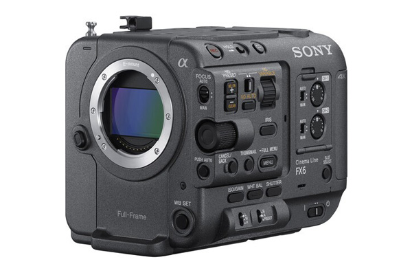 SONY FX-6 full frame camera